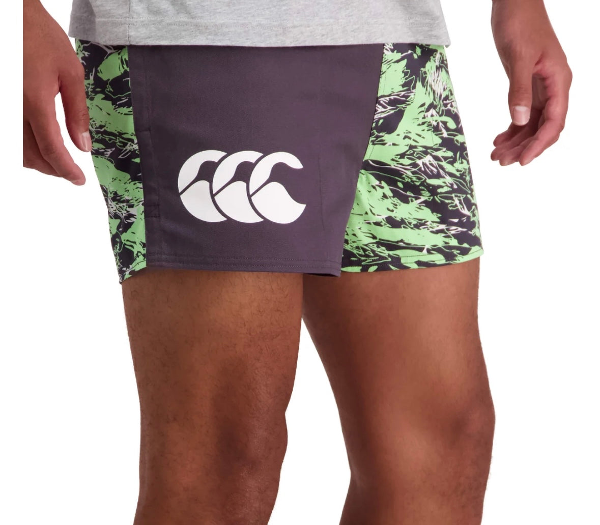 Canterbury of NZ Militia Paradise Green Harlequin Unisex Short - LIMITED EDITION