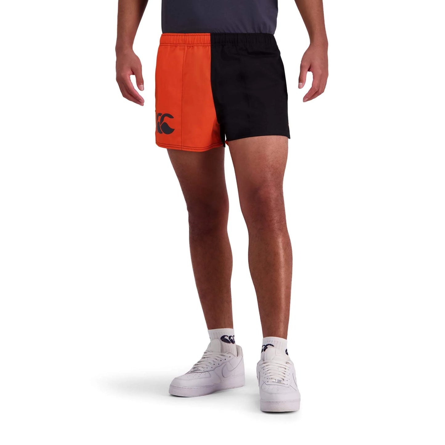 Canterbury of NZ Puffins Bill/Jet Black Harlequin Unisex Short - LIMITED EDITION