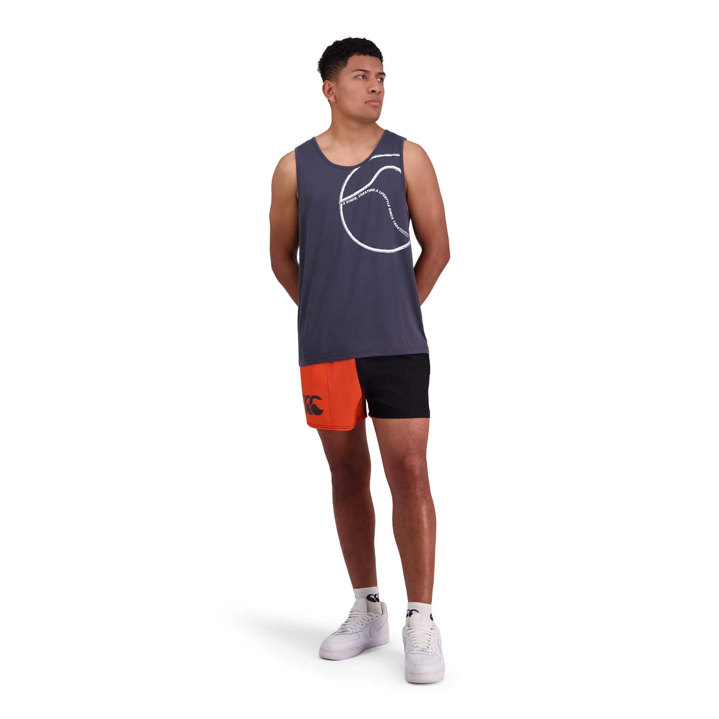 Canterbury of NZ Puffins Bill/Jet Black Harlequin Unisex Short - LIMITED EDITION