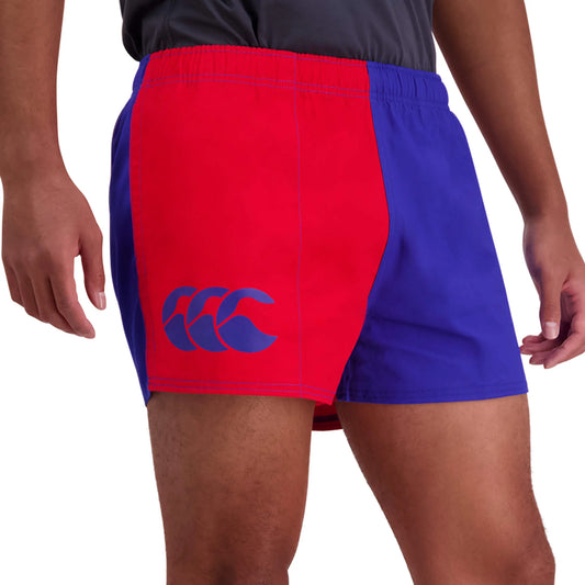 Canterbury of NZ Flag Red/Blue Harlequin Unisex Short - LIMITED EDITION