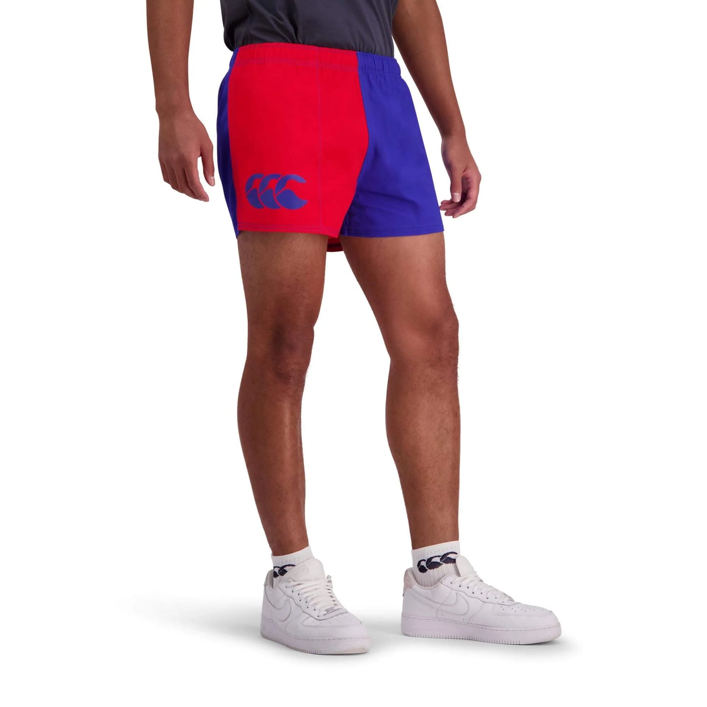 Canterbury of NZ Flag Red/Blue Harlequin Unisex Short - LIMITED EDITION