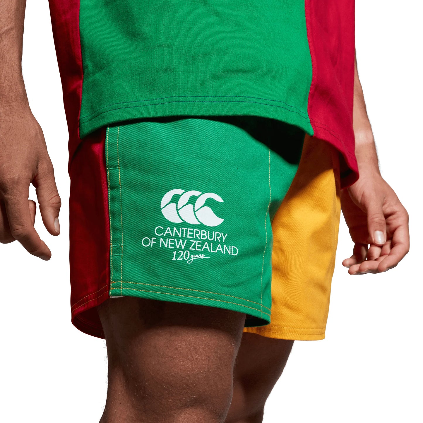 Canterbury of NZ Emerald Harlequin Unisex Short - 120 YEARS LIMITED EDITION