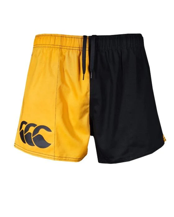 Canterbury of NZ Gold/Black Harlequin Unisex Short