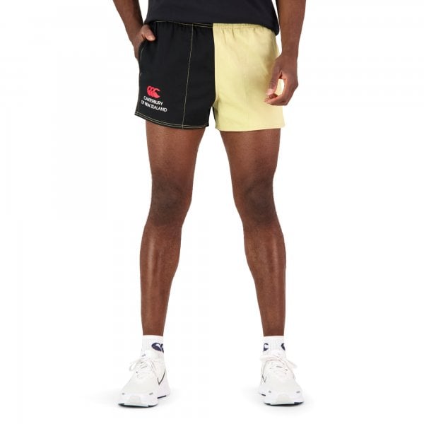 Canterbury of NZ Beige/Black Harlequin Unisex Short - LIMITED EDITION