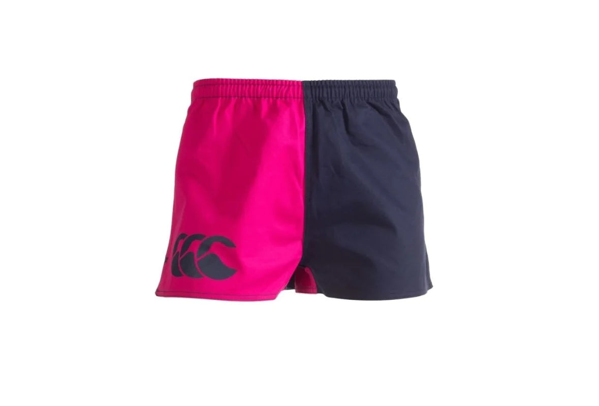 Canterbury of NZ Fuschia/Navy Harlequin Unisex Short - LIMITED EDITION